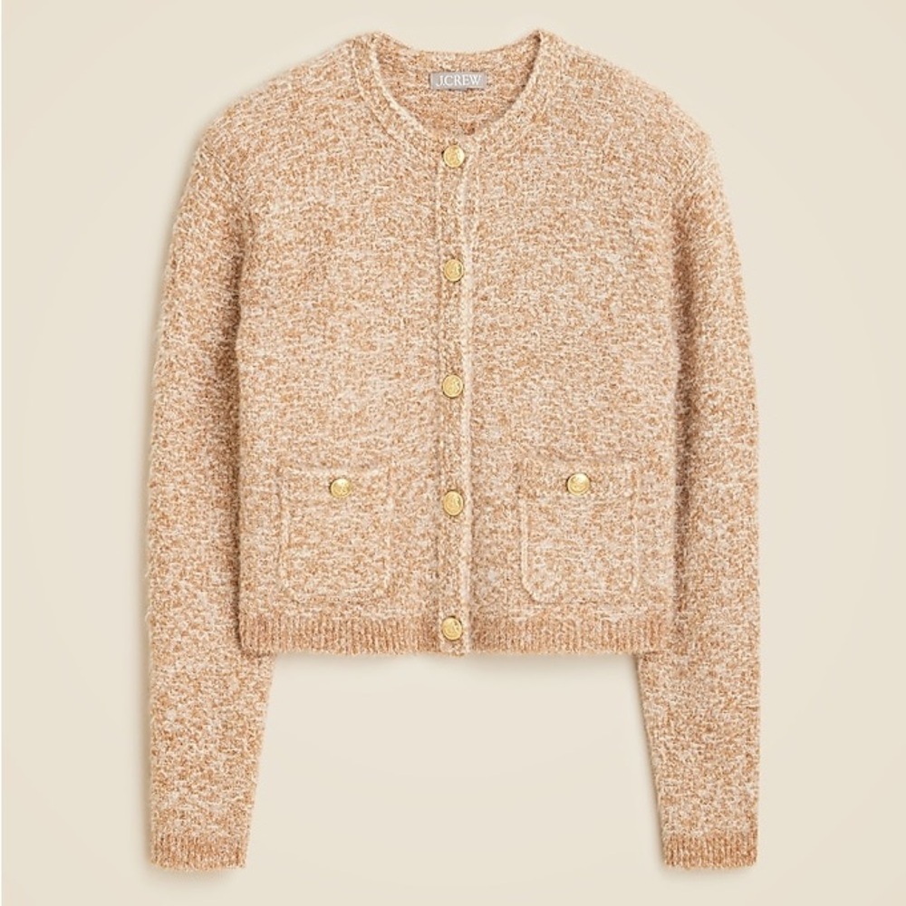 Beige Sweater Lady Jacket - Picture 2 of 9